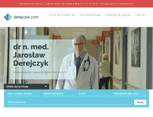 Tablet Screenshot of derejczyk.com